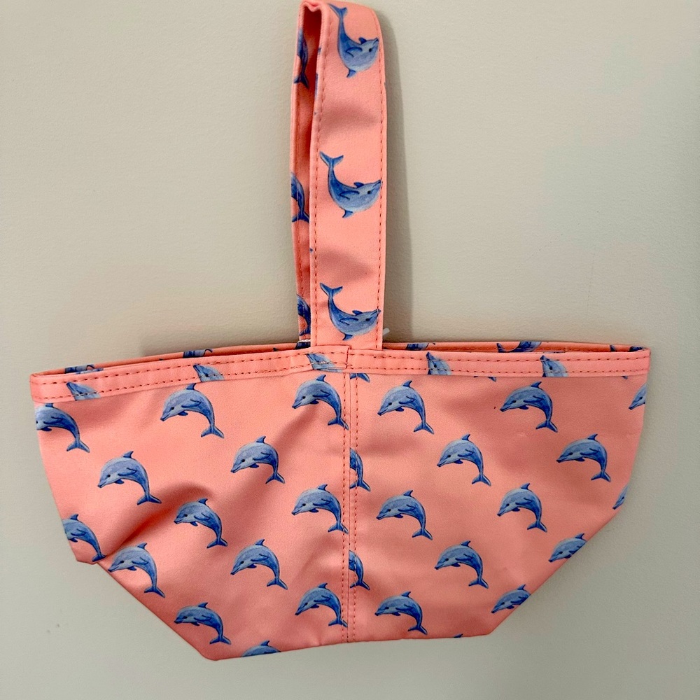 NWT Repeller Mini Purse Dolphin Party